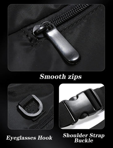 MOYYI Men Messenger Bags Casual Waterproof Crossbody Bag Hold 14 inch Laptop Shoulder Bag Unisex Travel Gym Bag - Zen Fit Plus