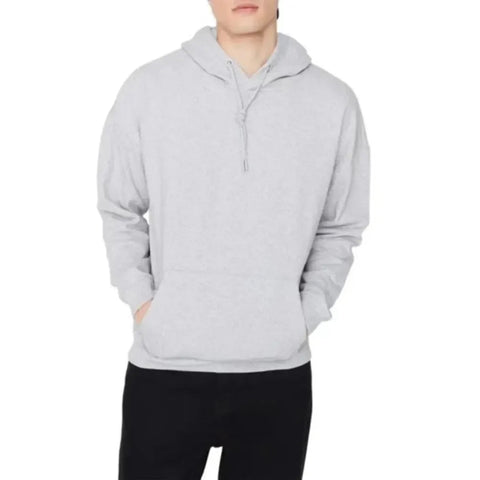 Spring/Fall Men's and women's plain black/grey hooded sweatshirts Street wear Running sweatshirts Casual loose hoodie pullovers Zen fit plus