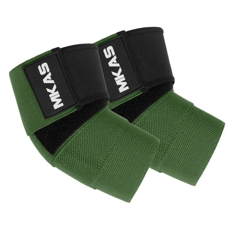 2PCS New Premium Elbow Pads Wrap Elbow Strap Bandage Brace Support Gym Fitness Sport Protecter Pad for Weightlifting Bench Press - Zen Fit Plus