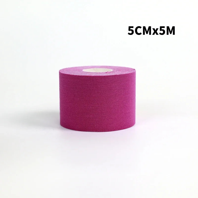 5cmx5m Kinesiology Elastoplast Tape Muscle Bandage Sports Cotton Elastic Adhesive Strain Injury Tape Knee Pain Relief Stickers Zen fit plus