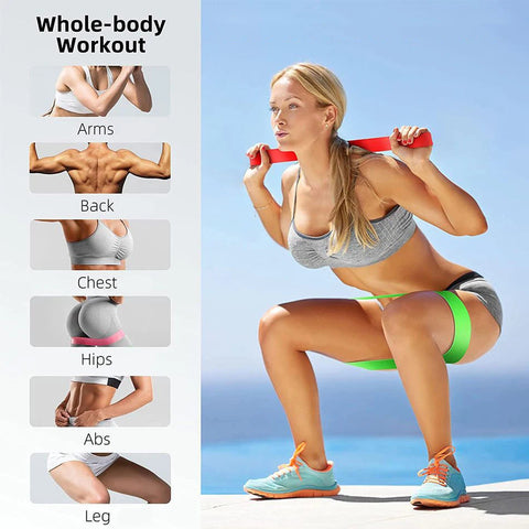 Fitness Elastic Resistance Bands Home Training Yoga Sport Resistance Bands Stretching Pilates Workout Gym Equipment Stretching Zen fit plus