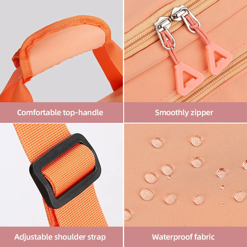 Woman Sports Gym Handbag Waterproof Fitness Training Bag Dry Wet Swimming Tote With Shoes Pocket Travel Luggage Shoulder Bags Zen fit plus