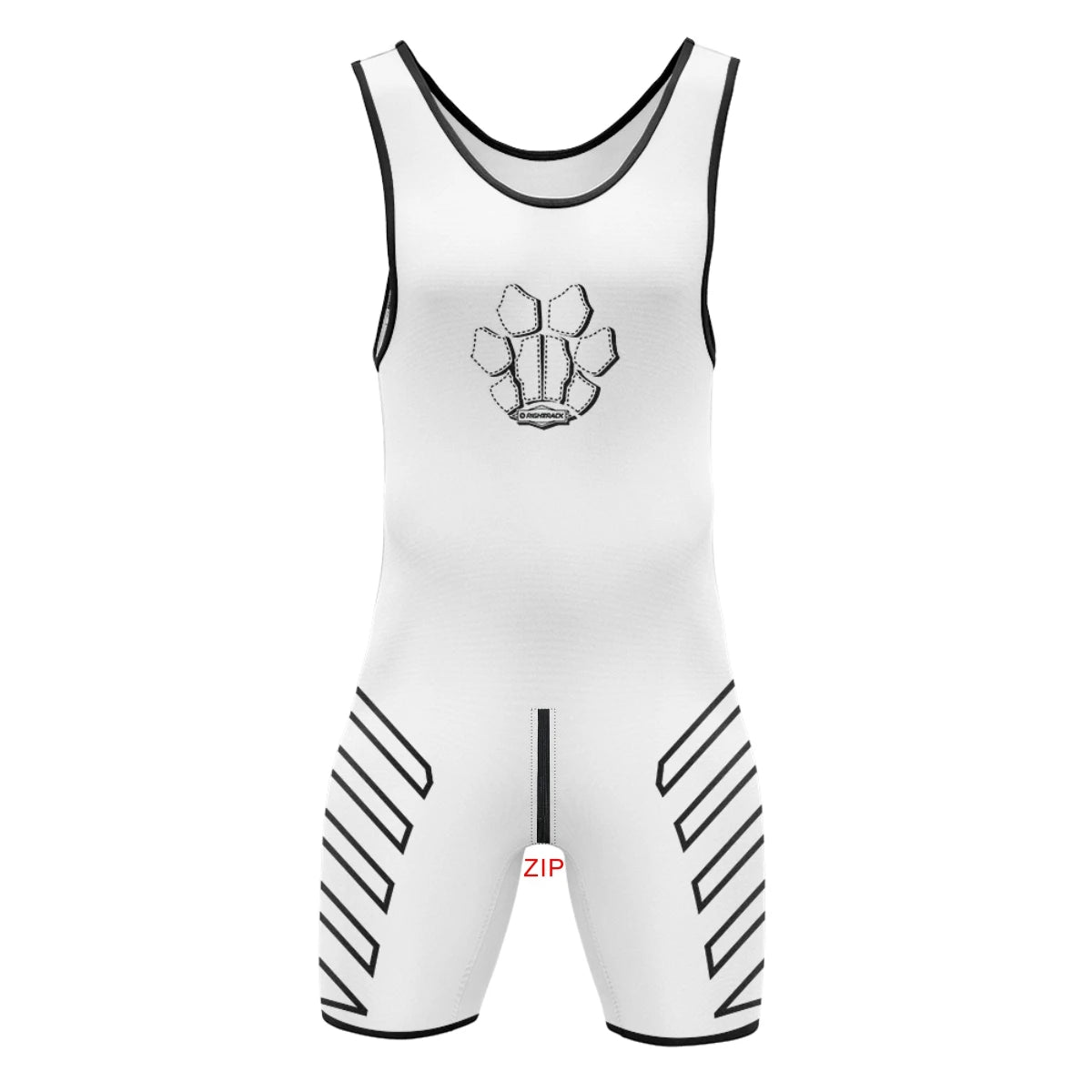 Mens Wrestling Singlets Front And Back Zipper SexyMan Bodysuits RT One-Piece Undershirts Powerlifting Sleeveless Sleepwear Zen fit plus
