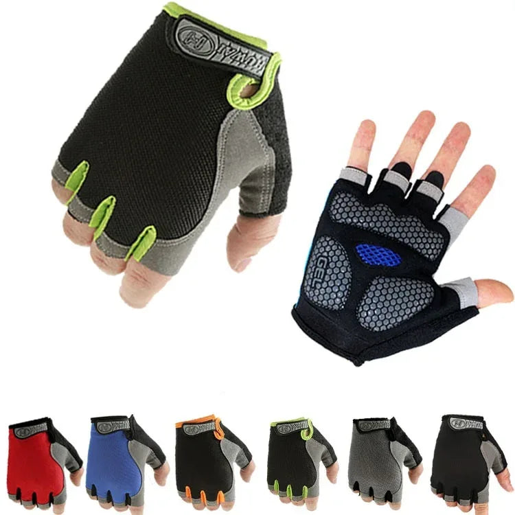 Weightlifti Gym Gloves Fitness Training Fingerless Women Men Bodybuilding Exercise Sports Gloves Cycling Anti Slip Breathable - Zen Fit Plus