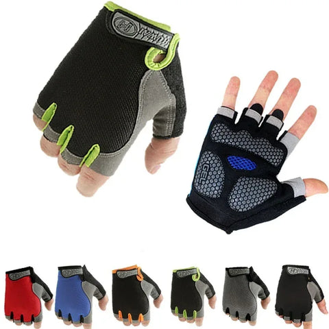 Weightlifti Gym Gloves Fitness Training Fingerless Women Men Bodybuilding Exercise Sports Gloves Cycling Anti Slip Breathable - Zen Fit Plus