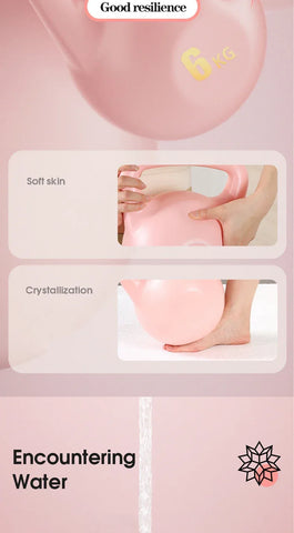 Man Soft Dumbbells Fitness Home Women's 6kg Kettle Bell Soft Kettlebell Squat Trainer Magical Tool for Training Buttocks - Zen Fit Plus