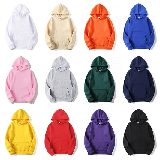 Plain Pullover Fleece Hoodies Unisex Wholesale Hooded Sweatshirt Men Cheap Sublimation Black Hoodie For Men Sudaderas De Hombre Zen fit plus