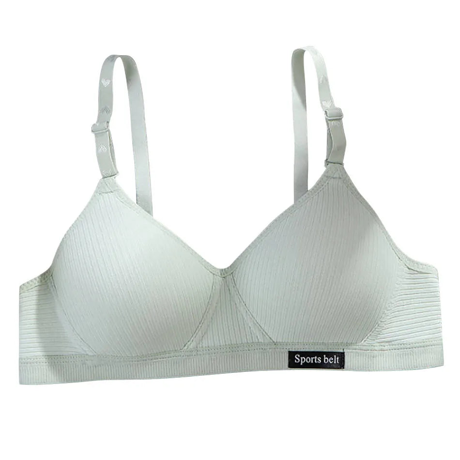 Sport Underwear for Teens Seamless Girl No Underwire Training Bra Soft Skin-Friendly School Girl Small Size Bra Clothing Zen fit plus