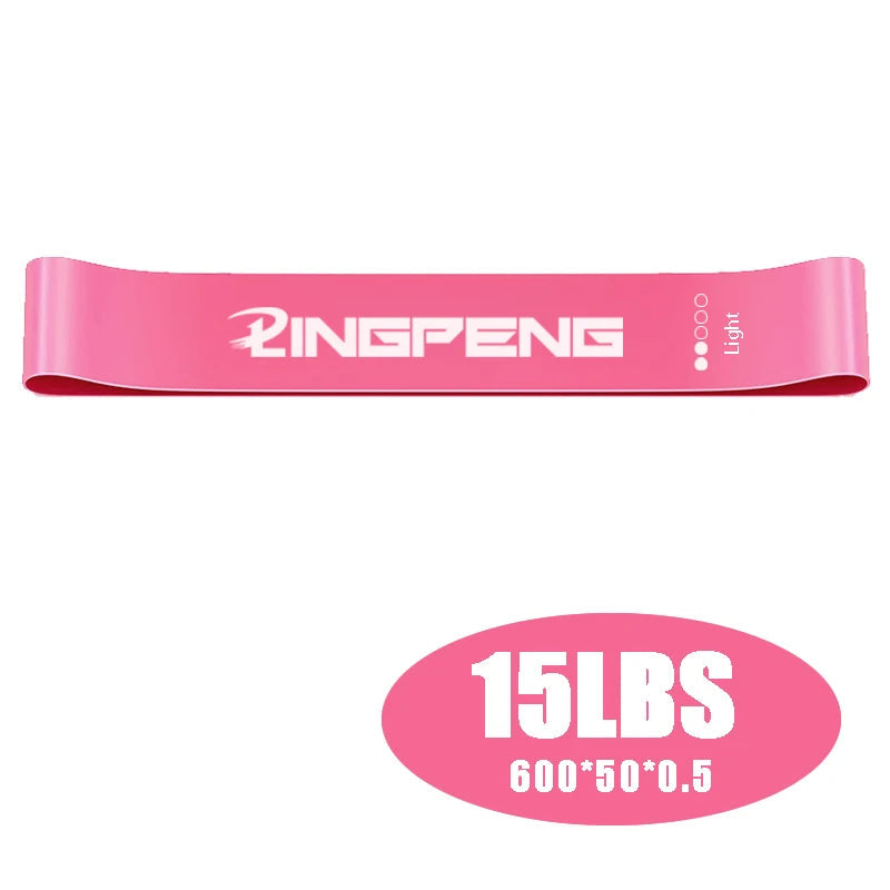 LINGPENG Resistance Band Set for Men and Women 5 Elastic Bands with Different Resistance Levels for Long Workouts Home Gym Zen fit plus