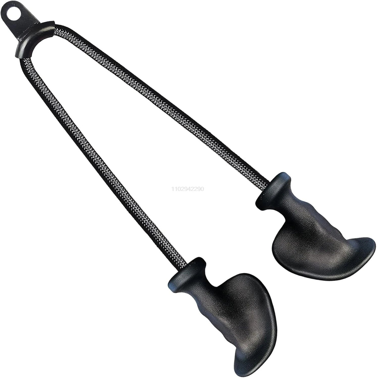 Fitness Biceps Triceps Rope Pull Down Grip Handles Muscle Gym Rope Pulley Cable Machine Attachment Back Pulls Pulley Accessories Zen fit plus