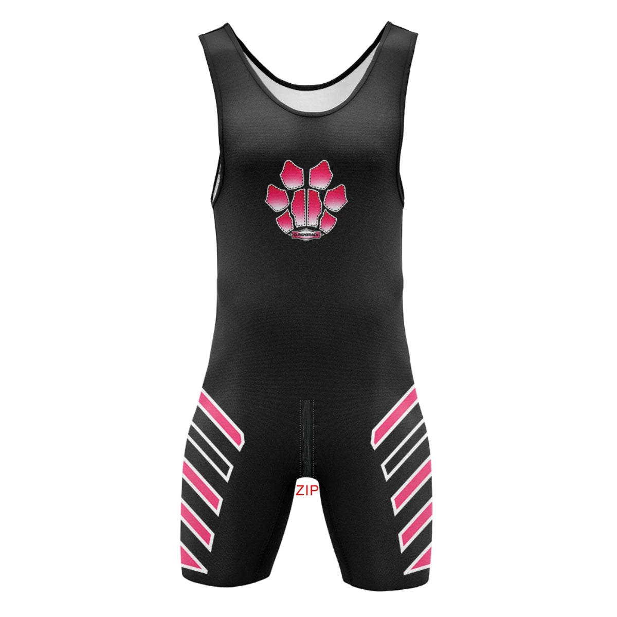 Mens Wrestling Singlets Front And Back Zipper SexyMan Bodysuits RT One-Piece Undershirts Powerlifting Sleeveless Sleepwear Zen fit plus