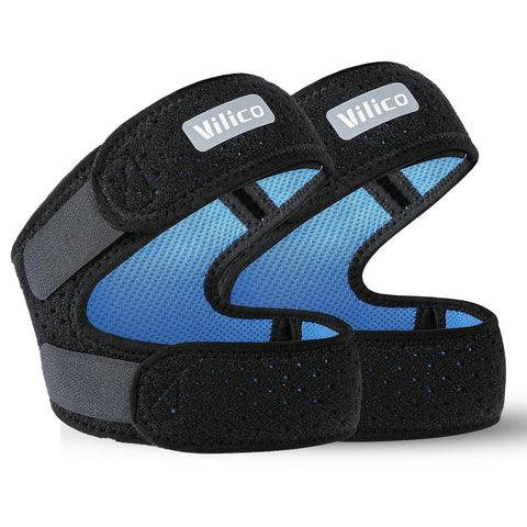 1/2Piece Patellar Tendon Support Strap Adjustable Knee Strap for Exercise Running Fitness Compression Knee Support Zen Fit Plus