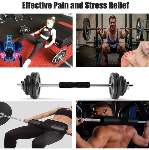 Barbell Shoulder Pads Thickened Squat Weightlifting Foam Neck Pads Lunges Hip Thrusts Powerlifting Deadlift Gym Fitness Training Zen fit plus