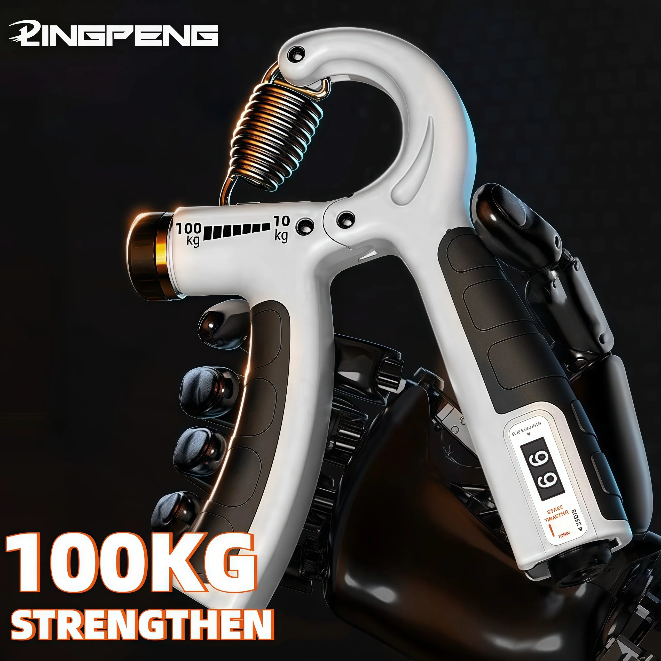 Grip Strength Trainer Forearm Strengthener Hand Squeezer Adjustable Resistance Hand Grip Strengthener for Muscle Building Zen Fit Plus