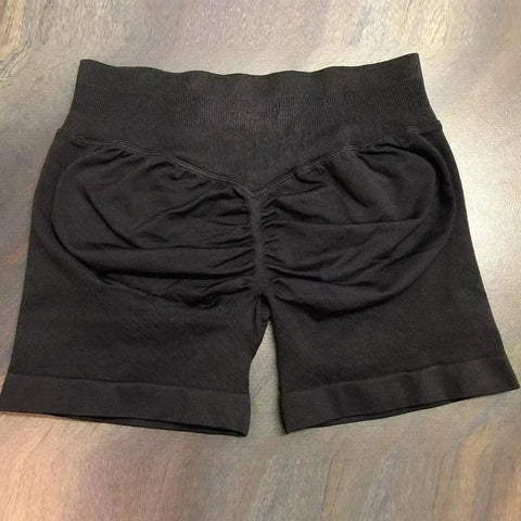 Impact Shorts Women Scrunch Bum Gym Shorts Low Waist Seamless Yoga Shorts  Workout Biker Short Stretch Fitness Short Zen fit plus