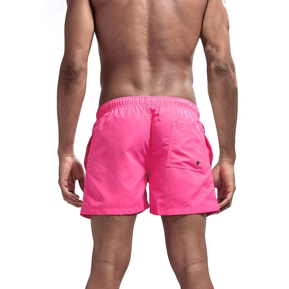Men's Swim Shorts Swim Trunks Quick Dry Board Shorts Bathing Suit Breathable Drawstring With Pockets for Surfing Beach Summer - Zen Fit Plus