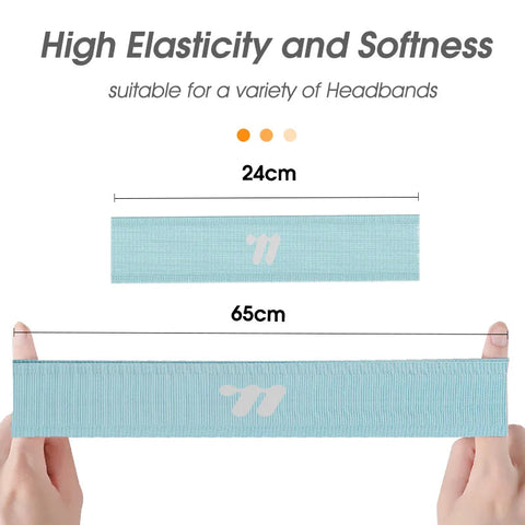 WEST BIKING Sports Headband Anti-slip Sweat Absorbing Elastic Sweatband Quick Dry Men Women Running Fitness Gym Cycling Headwear Zen fit plus