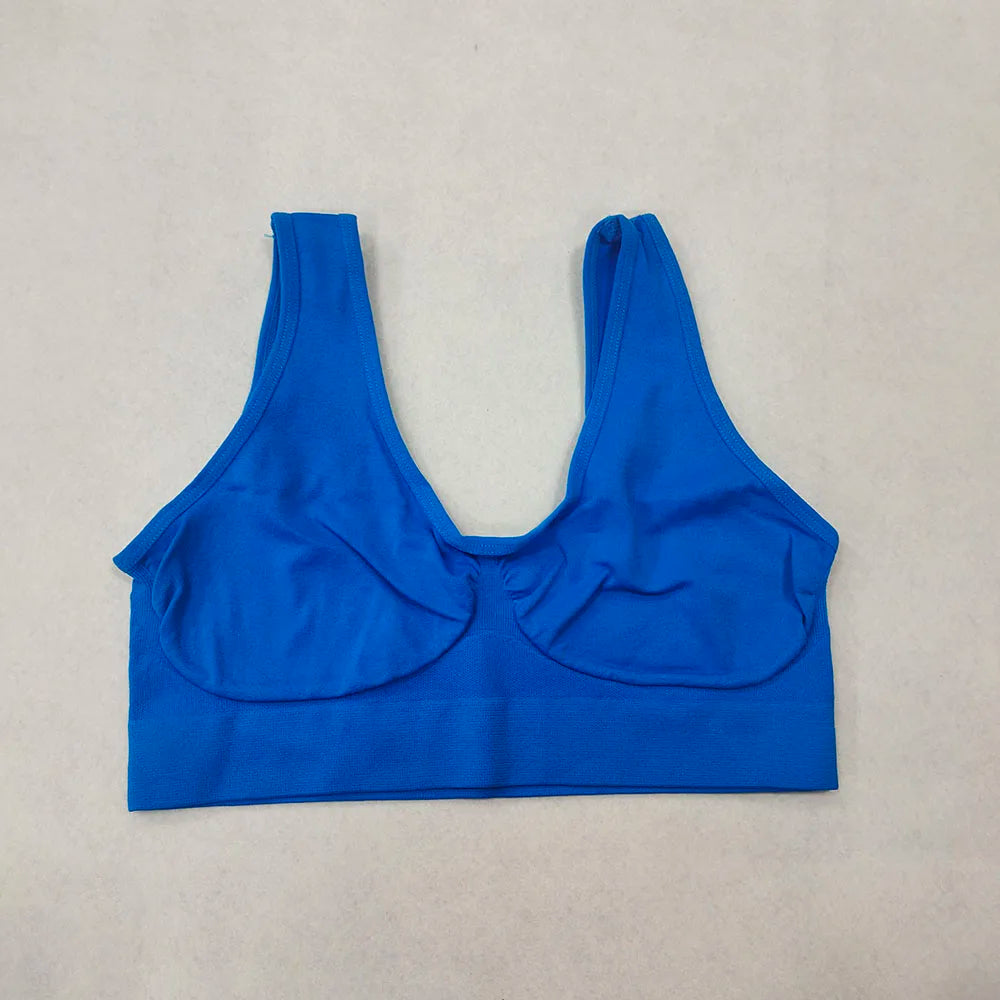 unlined Seamless Bra Vest Women sleep Underwear yoga sports Brassiere Big Size Top no sponge insert pad Bralette Zen fit plus