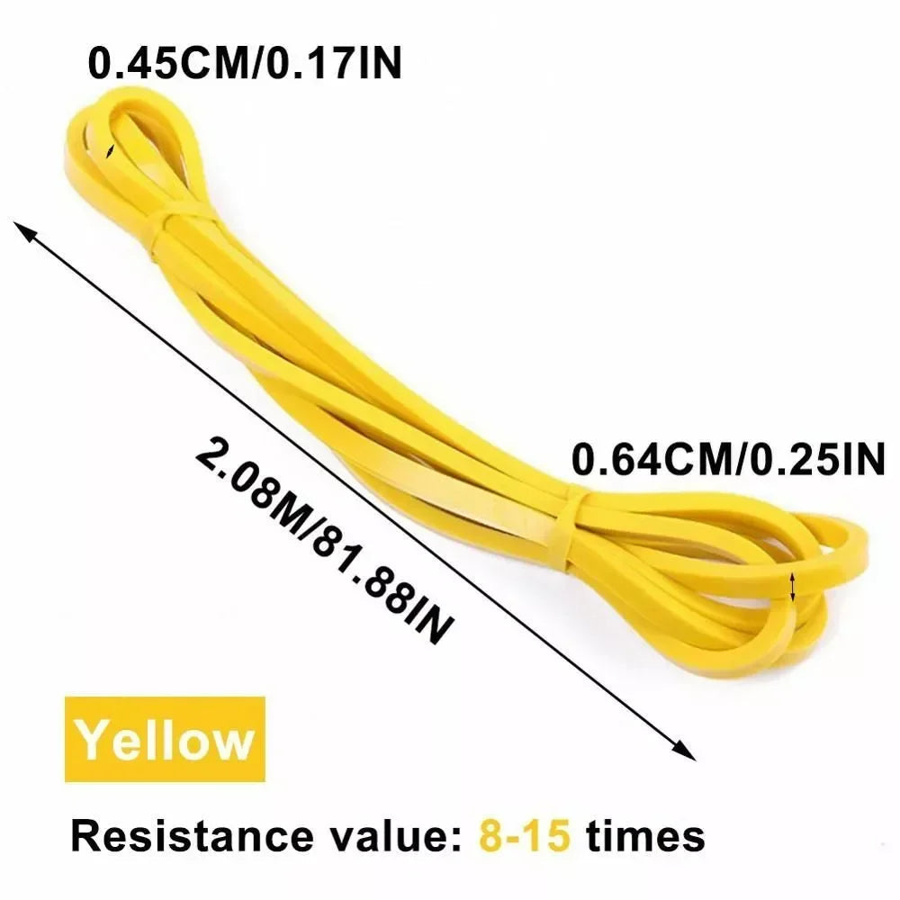 5~120lbs Fitness Resistance Band Boxing Agility Training Workout Gym Equipment Yoga Pilates Accessories Rubber Band Home Gym Zen fit plus