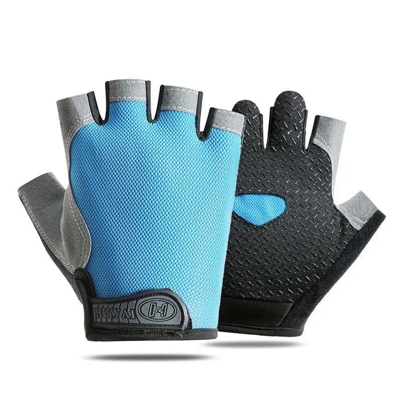Weightlifti Gym Gloves Fitness Training Fingerless Women Men Bodybuilding Exercise Sports Gloves Cycling Anti Slip Breathable - Zen Fit Plus