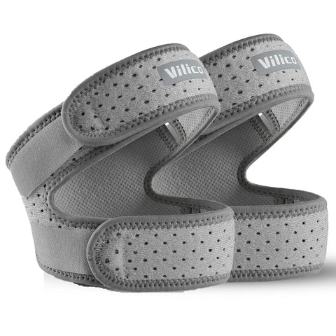 1/2Piece Patellar Tendon Support Strap Adjustable Knee Strap for Exercise Running Fitness Compression Knee Support Zen Fit Plus