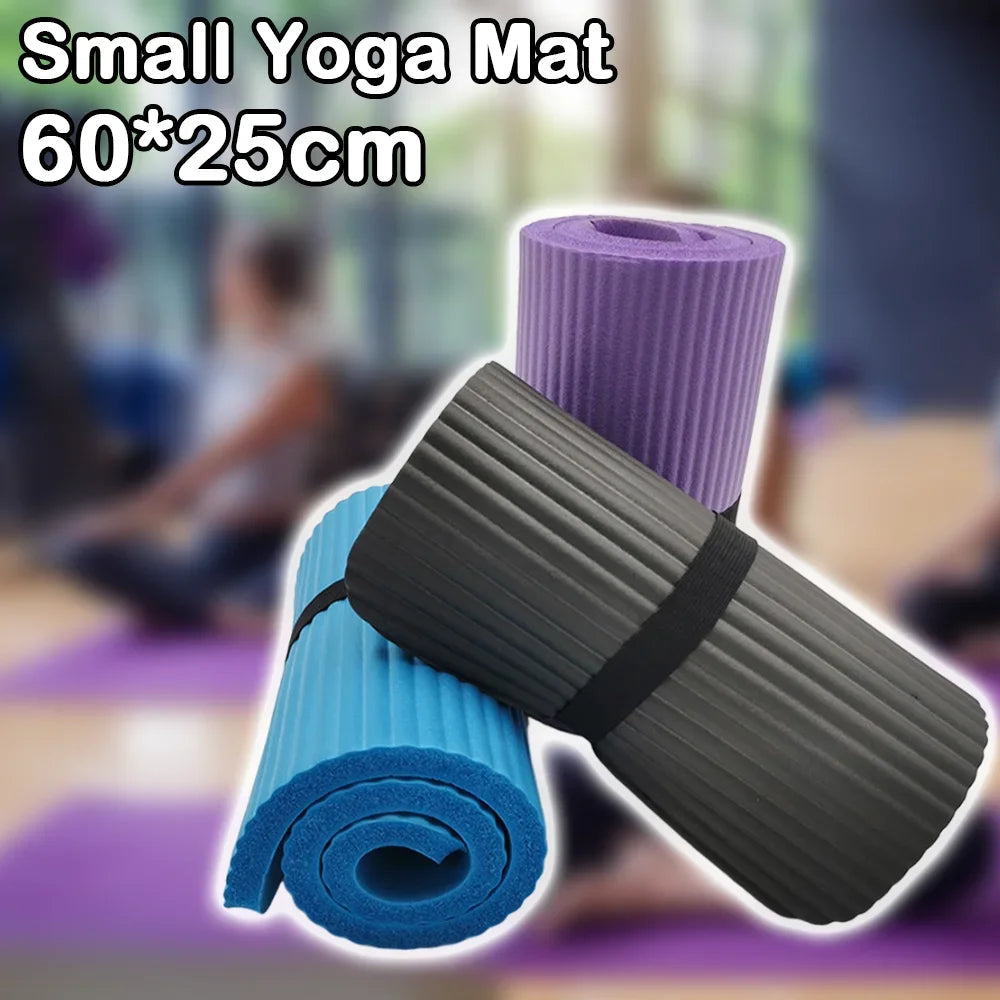 15MM NBR Yoga Mats Fitness Pilates Abdominal Roller Pad Plank Antislip Mats Elbow Guard Knee Protection Exercise Yoga Equipment Zen fit plus