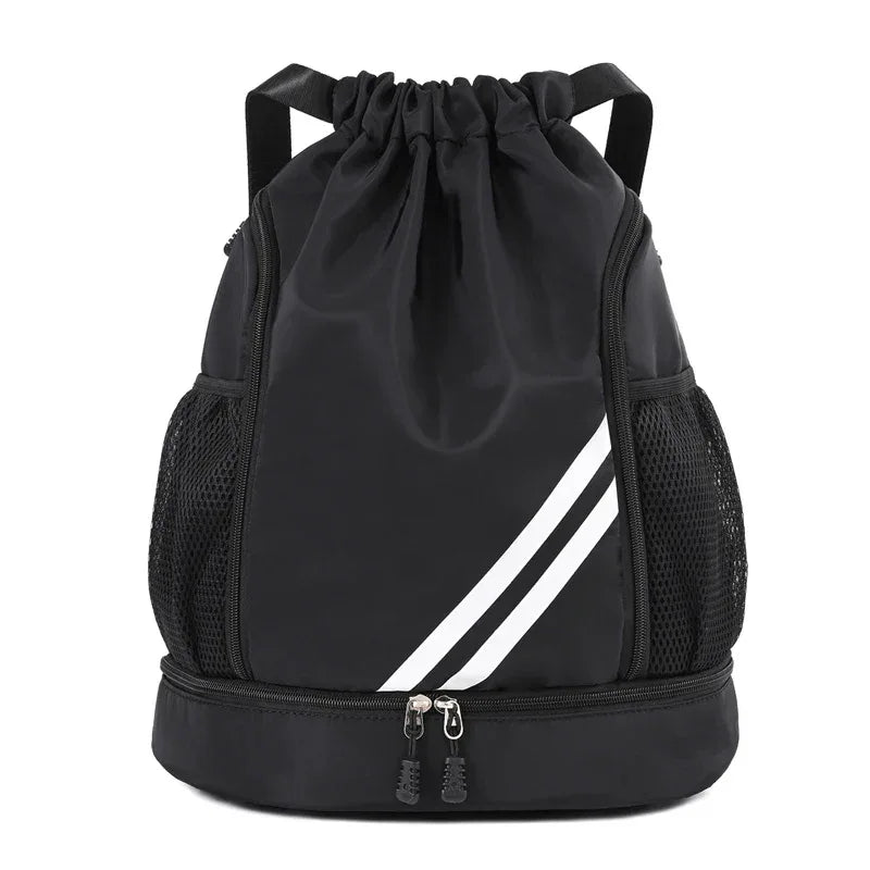 Fitness Gym Bag Backpack Women Men Basketball Backpack Outdoor Soccer Football Storage Bags Training Drawstring Sports Knapsack - Zen Fit Plus