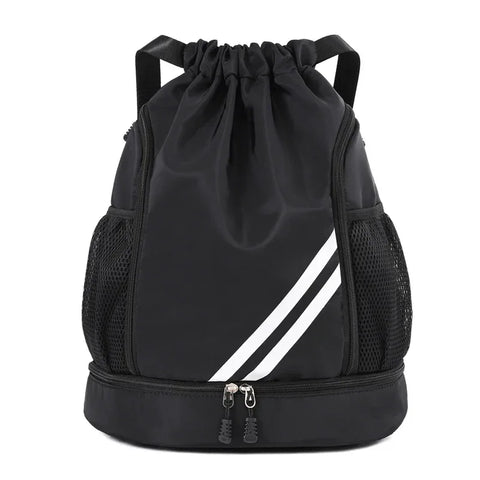 Fitness Gym Bag Backpack Women Men Basketball Backpack Outdoor Soccer Football Storage Bags Training Drawstring Sports Knapsack - Zen Fit Plus