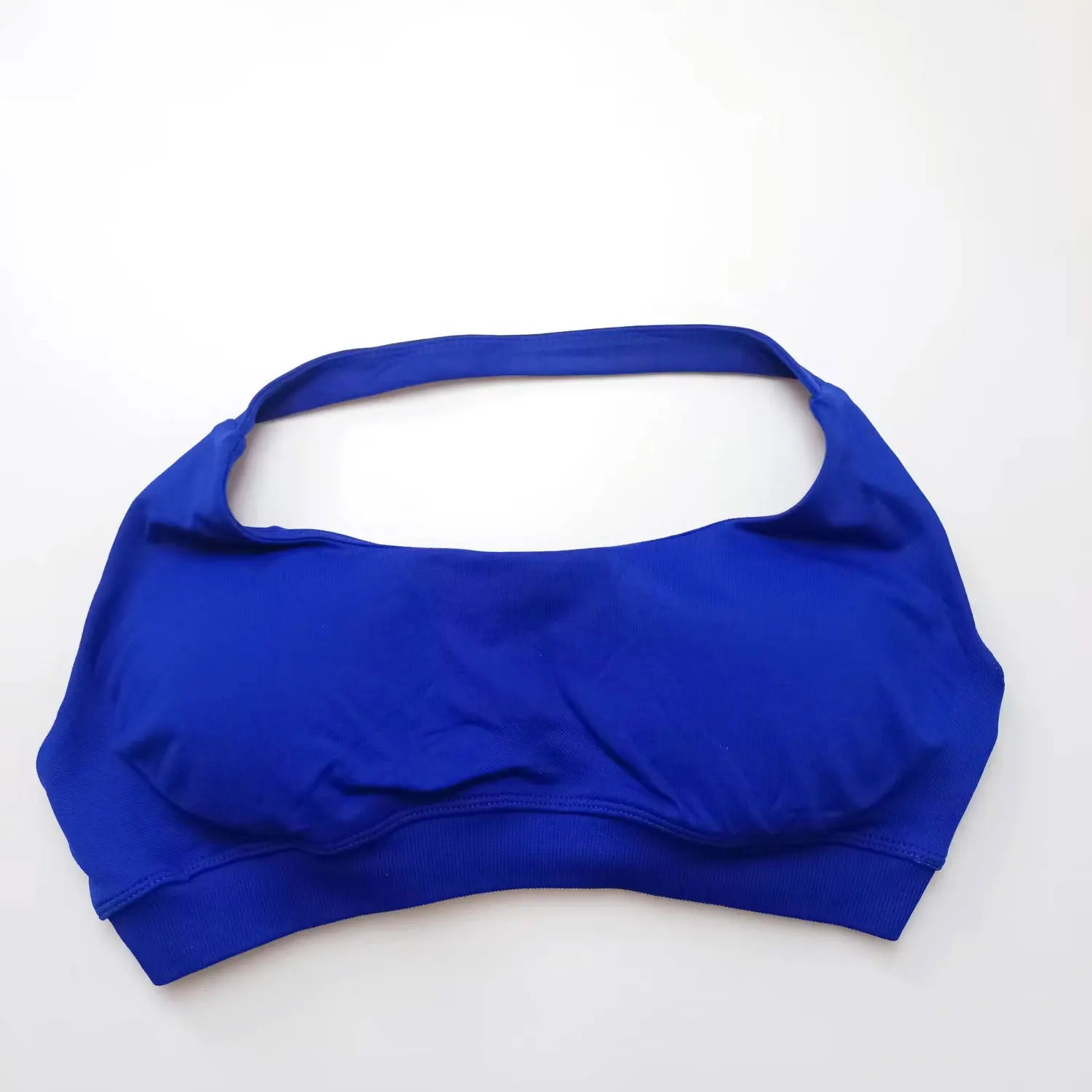 NCLAGEN Impact Sports Bra Women Seamless Halter Top High Support Push-up Open Back Gym wear Fitness Yoga Workout underwear Zen Fit Plus