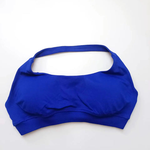 NCLAGEN Impact Sports Bra Women Seamless Halter Top High Support Push-up Open Back Gym wear Fitness Yoga Workout underwear Zen Fit Plus