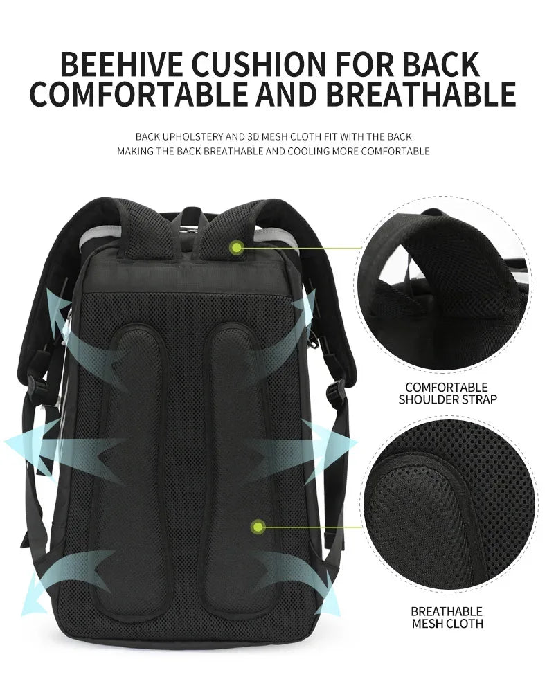 Gym Bag Waterproof Fitness Bag Sport Men Women Bag Outdoor Fitness Portable Ultralight Yoga Gym Sports Backpack Racket Bag - Zen Fit Plus