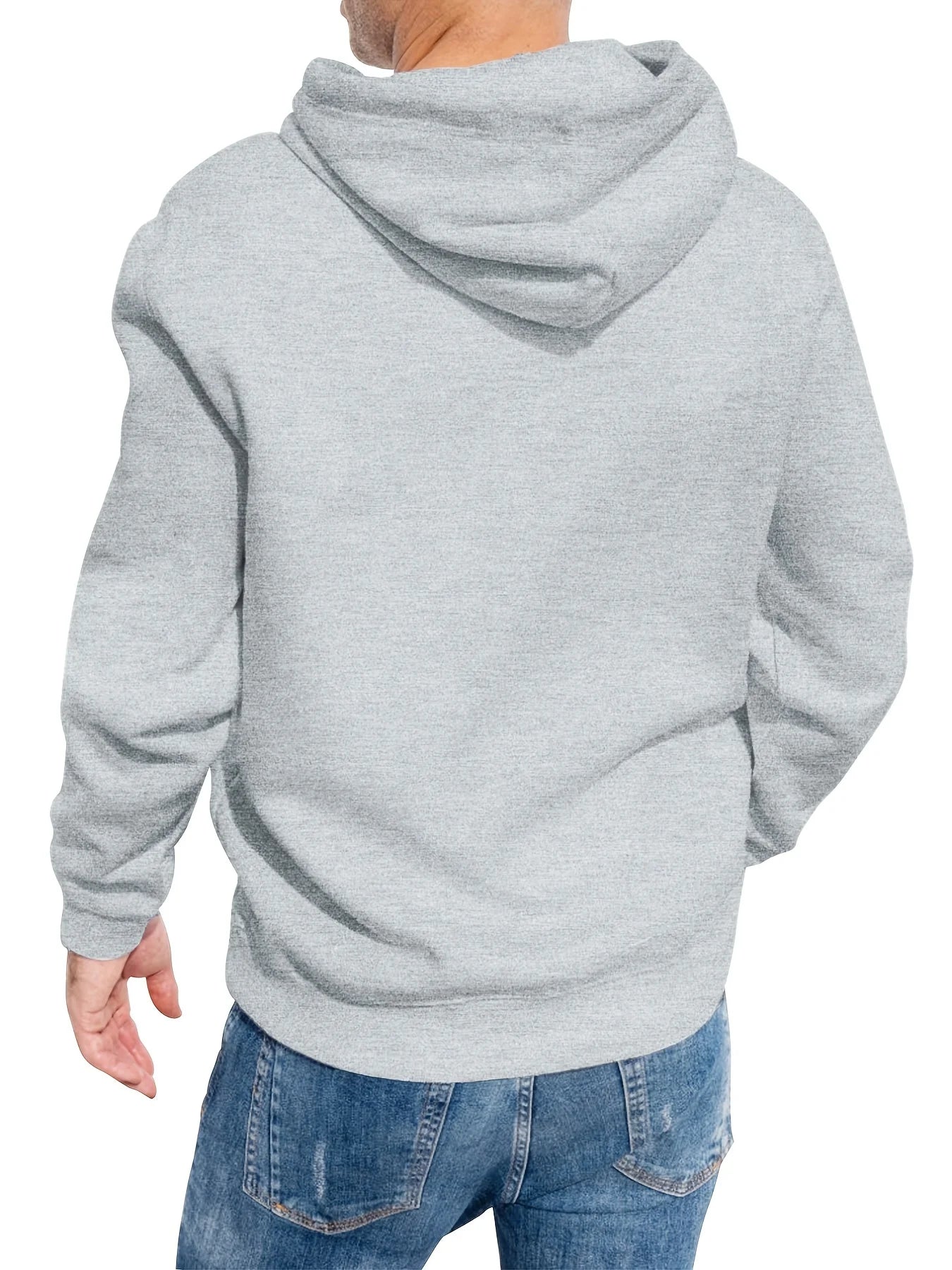 Paris Print Hoodies Tshirt  For Men Casual Autumn Winter Zen fit plus