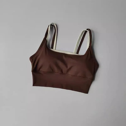 Shockproof Sports Bra for Women Slim Elastic Fitness Underwear  Gym Breathable Yoga Crop Top Sportswear Zen fit plus