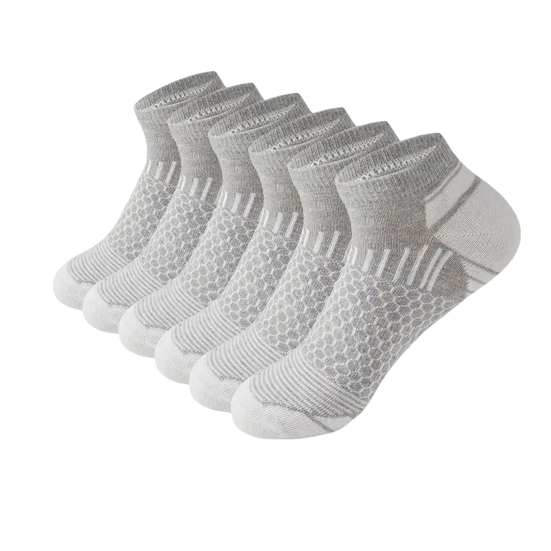 6/12 Pairs Colorful Men's Low Tub Socks Fashion Comfortable Autumn Classic Black Business Sock High-quality Men's Short Socks - Zen Fit Plus