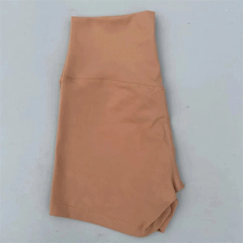 Solid Color tight Women Fitness Sport Short High Waist Yoga Short Legging Squatting Proof Comprehensive Training Jog AthletiC Zen fit plus