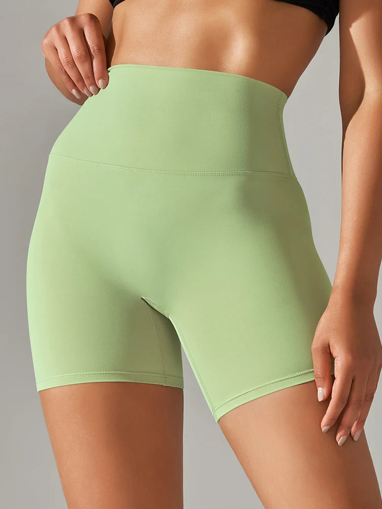 Women Sports Short Yoga Legging Shorts Squat Proof High Waist Fitness Tight Shorts Quick Drying Cycling Workout Gym Shorts Zen fit plus