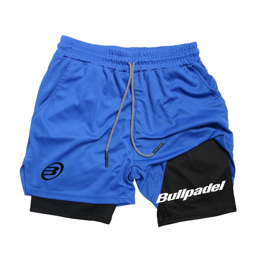 New Men's Padel Sport Shorts Summer Male Breathable Tennis Shorts Quick-Drying Badminton Trousers Outdoor Running Sportwear Zen fit plus
