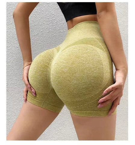 Short Gym Women‘s Gym Shorts High Elasticity Yoga Clothing Absorbent Short Sets Push Up Pants Cycling Jogging Fitness Legging Zen fit plus