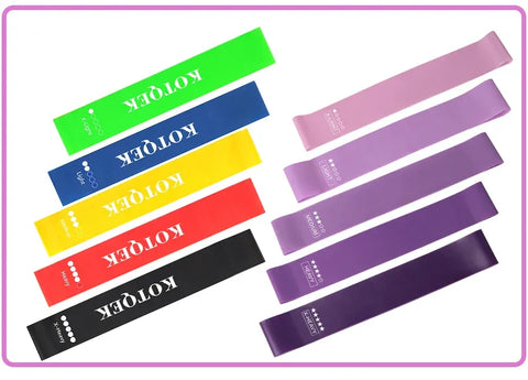 Home training yoga sport resistance bands Fitness Elastic Resistance Bands Stretching Pilates Crossfit Workout Gym Equipment - Zen Fit Plus