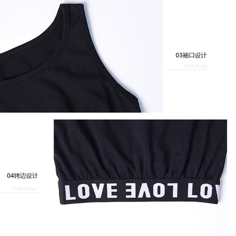 Summer Girls Tank Tops Kids Underwear Model Cotton Tank Top For Girls Teenager Girls Camisole Kids Singlets Undershirt Zen Fit Plus