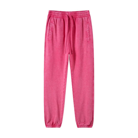 Sumuyoo 100% Cotton Unisex Thin Round Neck Hoodie Pants Set Fashionable Loose Sports Top Trousers Trendy Brand Pullover Pants Zen Fit Plus