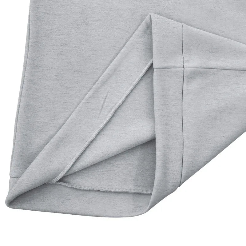 American autumn and winter heavy fleece long-sleeved men's sweater half zipper loose stand-up collar pullover men's sweater - Zen Fit Plus