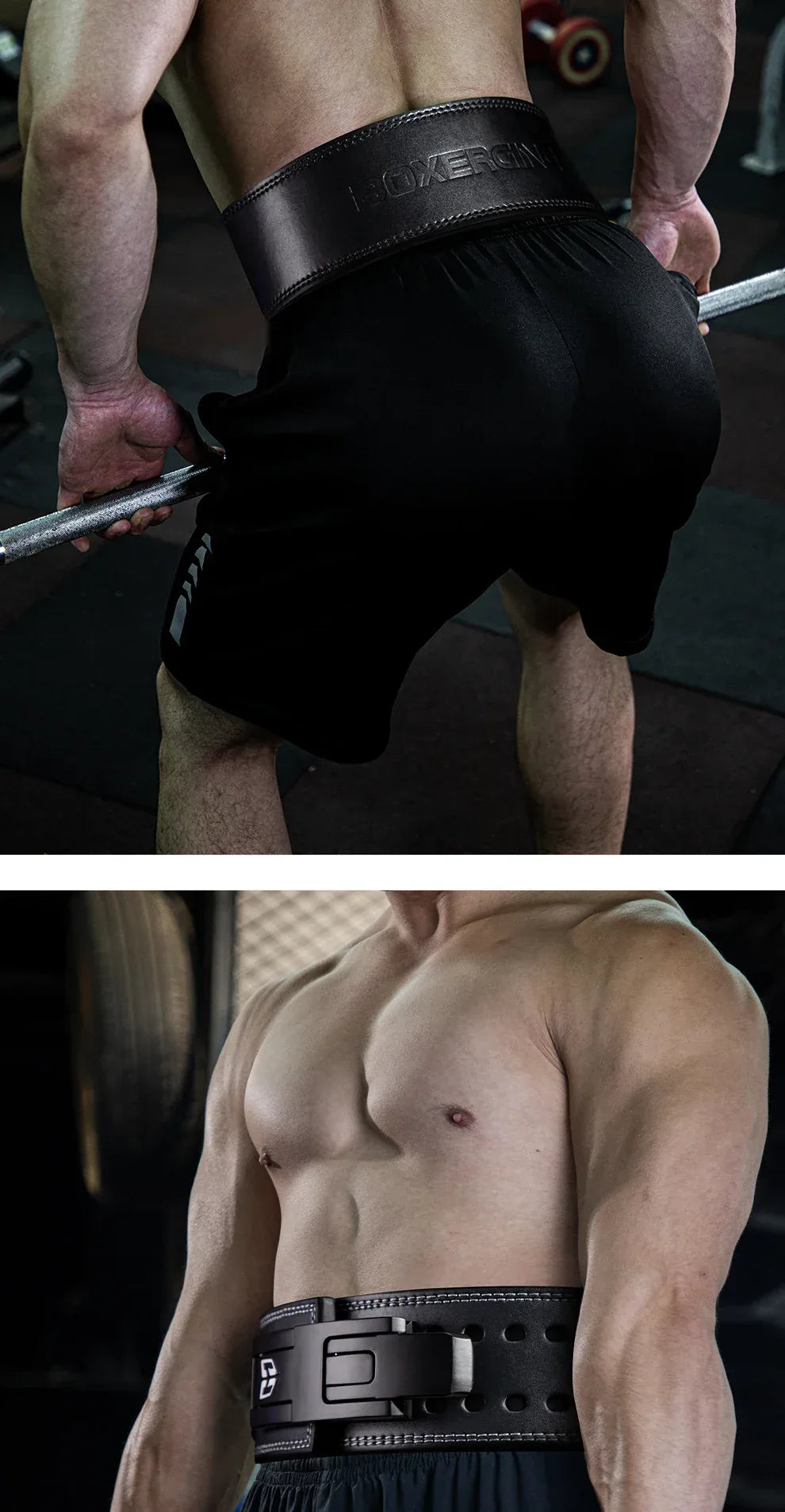 Adjustable Weightlifting Belt, Lever Powerlifting Belt,Gym Barbell,Squat Deadlift, Waist Support, Strength Training Lumbar Brace - Zen Fit Plus