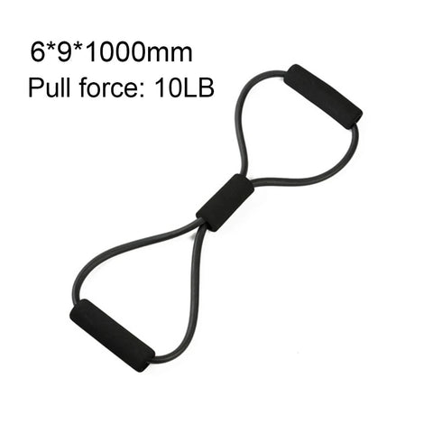 Yoga Resistance Bands Elastic Band Sports Exercise Puller 8-shaped Chest Expander for Body Building Home Gym Fitness Equipment Zen fit plus