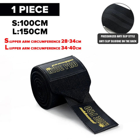 1PC PSIII 150cm Premium Elbow Pads Wrap Strap Bandage Brace Support Gym Fitness Sport Protecter for Weightlifting Bench Press Zen fit plus