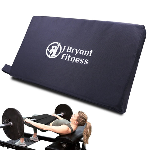 Square Hip Thrust Pad Extra Thick Foam Cushion for Barbell Weightlifting Hip Thrusts Glute Bridges Premium Home Gym Equipment Zen fit plus