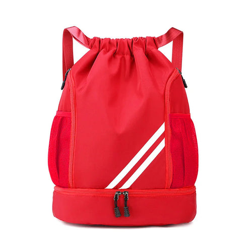 Fitness Gym Bag Backpack Women Men Basketball Backpack Outdoor Soccer Football Storage Bags Training Drawstring Sports Knapsack Zen fit plus