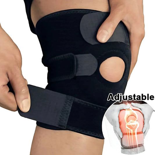 1PC Orthopedic Knee Pad Knee Brace Support Joint Pain Relif Patella Protector Adjustable Sport Kneepad Guard Meniscus Ligament Zen fit plus