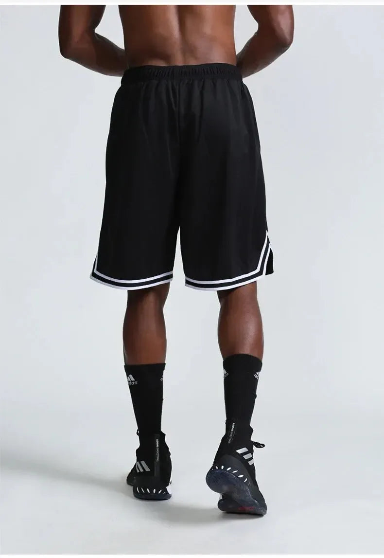 Summer Sports Shorts Men's Casual Five-point Pants Trend Loose Basketball Outer Wear Big Pants Pants Mesh Thin Section - Zen Fit Plus