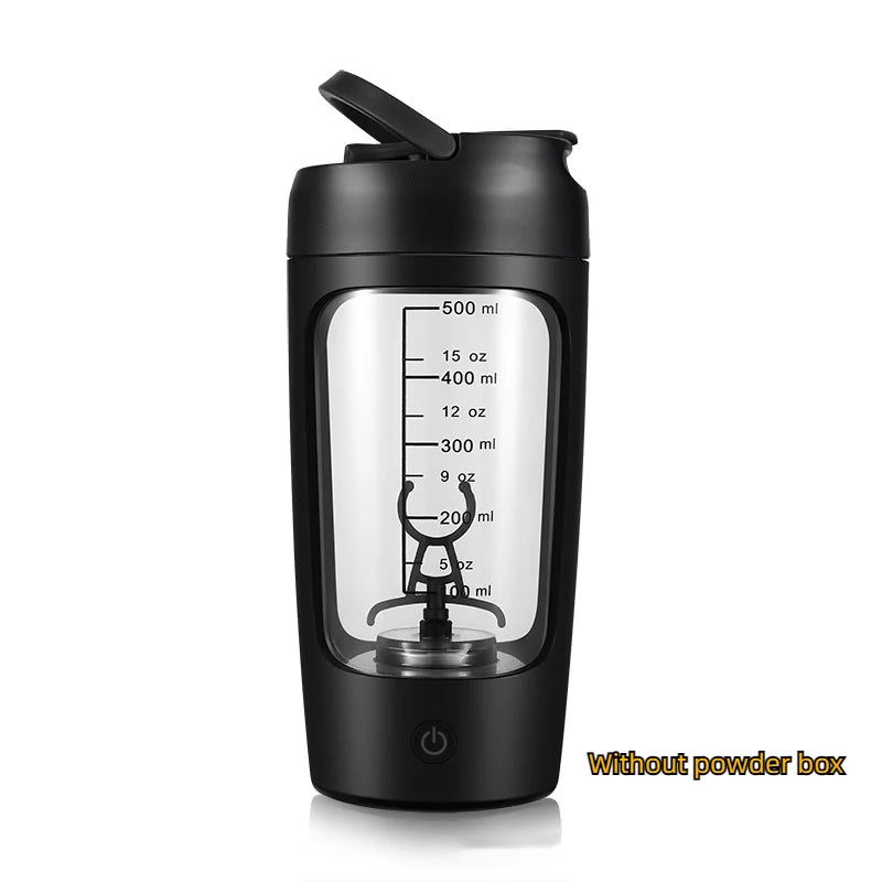 USB Electric Protein Shaker Bottle Portable 1200mAh Rechargeable Blender Cup Multipurpose 650ml Mixing Cups for Fitness Workout Zen fit plus